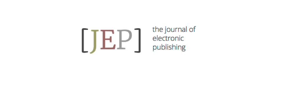 The Journal of Electronic Publishing