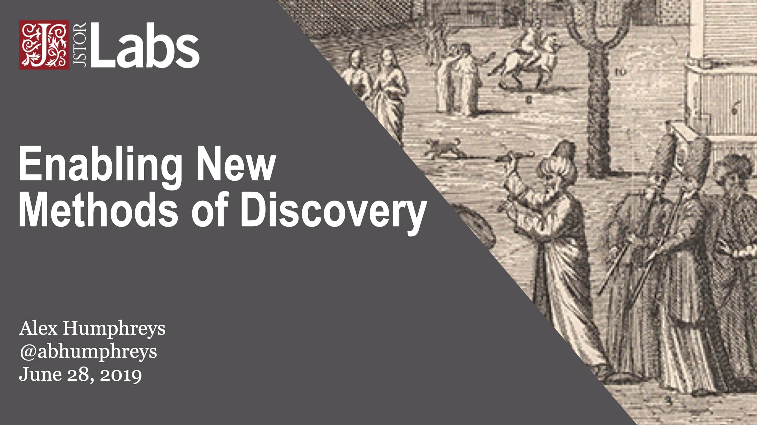 Enabling New Methods of Discovery