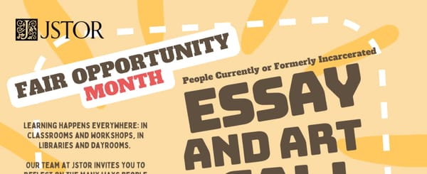 Help Us Spread the Word — Call for Submissions for Fair Opportunity Month 2026